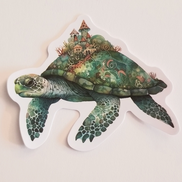 10/$10 Sea Turtle Sticker - Picture 1 of 1
